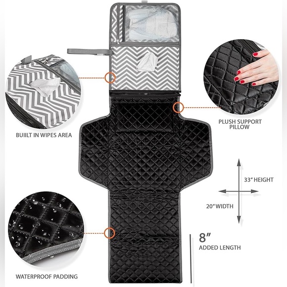 Little Grey Rabbit Deluxe Changing Station The Luxury Of Home On The Go NEW - Picture 2 of 12